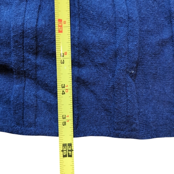 Max Studio Sweater Dress, Fitted, Pleated, Large, soft cotton Midi Tunic - Picture 11 of 12